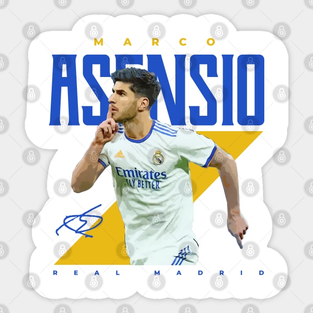 Marco Asensio Sticker by Juantamad